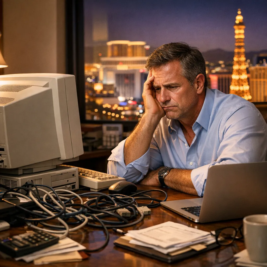 Outdated office technology